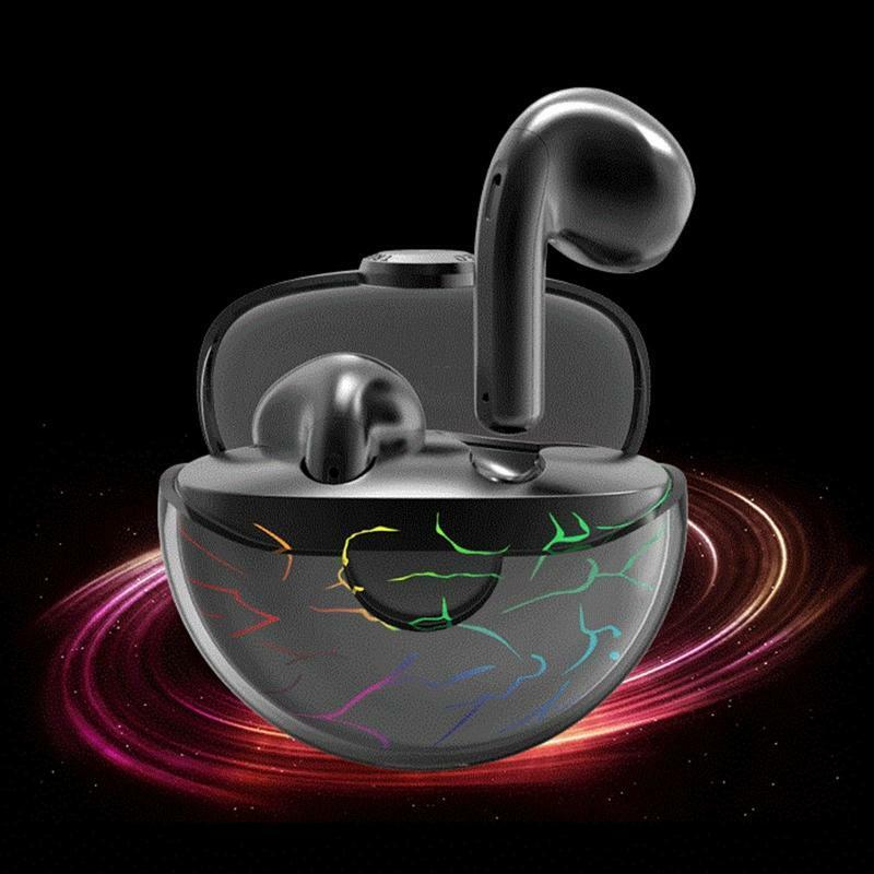 Bluetooth-compatible5.1 Earphone Waterproof Headphone with Charging Cases
