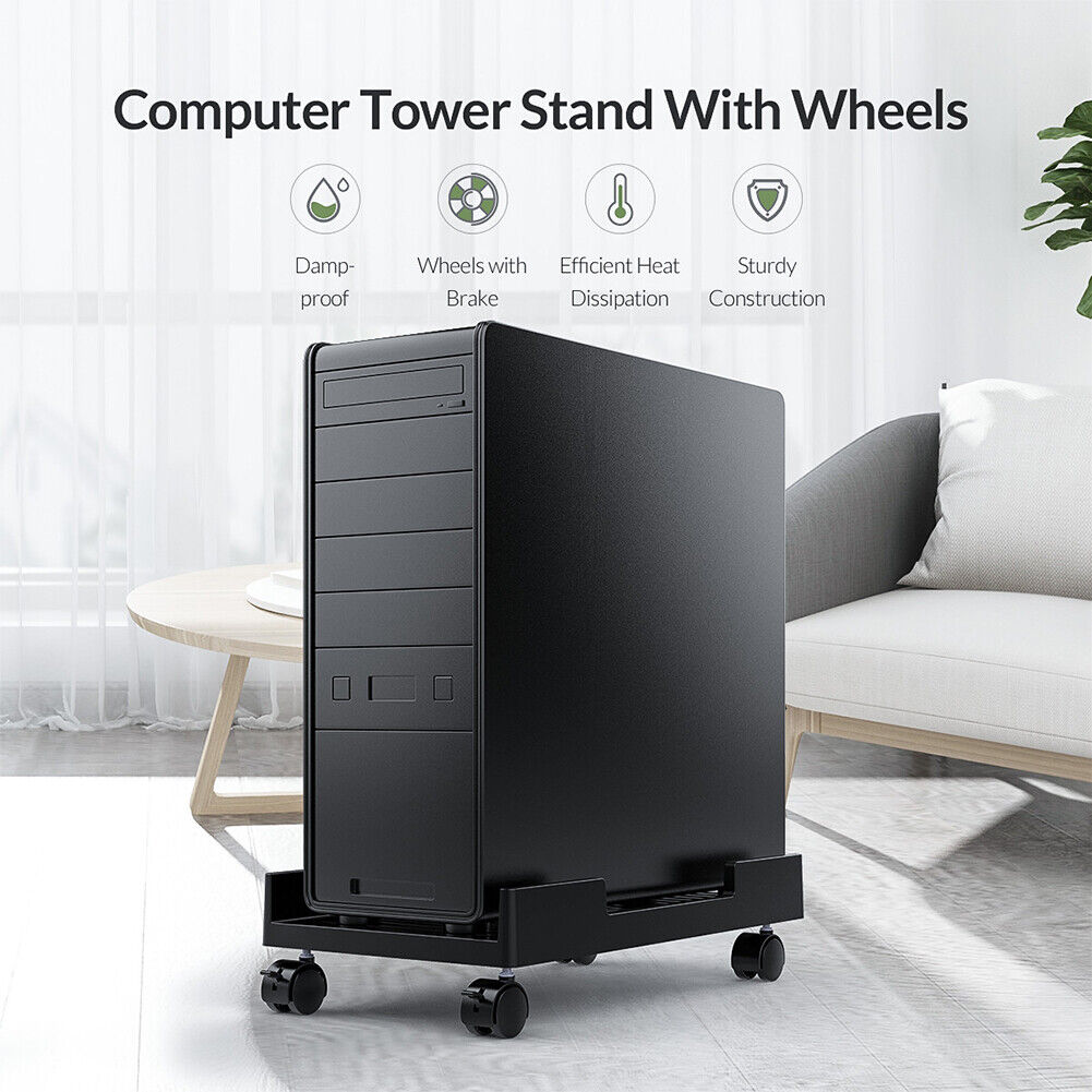 ORICO CPB3 Mobile PC Cases Computer Towers Stand Cart Holder with Caster