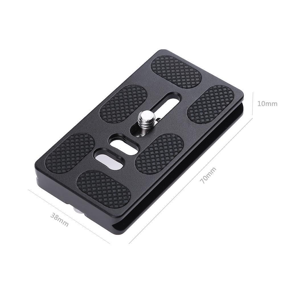 Metal Quick Release Plate for PU-70 Benro B1 B2 B3 TB0 Ballhead Arca Swiss
