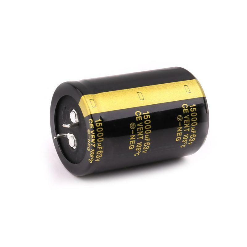 63V 15000uF Aluminum Electrolytic Capacitor Amplifier Audio Filter Capacitors