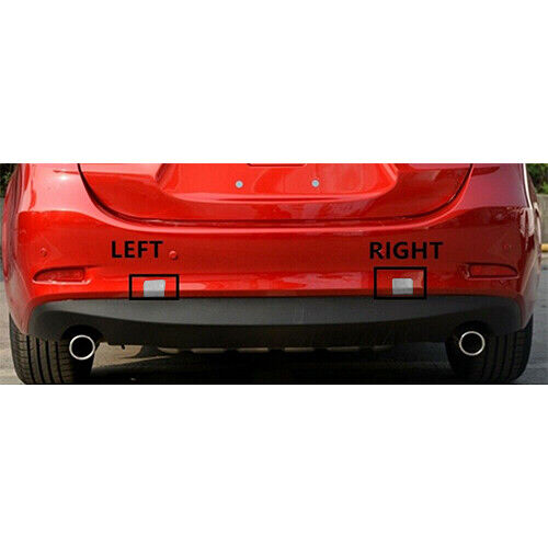 1pcs Left Rear Bumper Tow Hook Eye Cover Cap Fit for Mazda 6 2013 to 2018 New