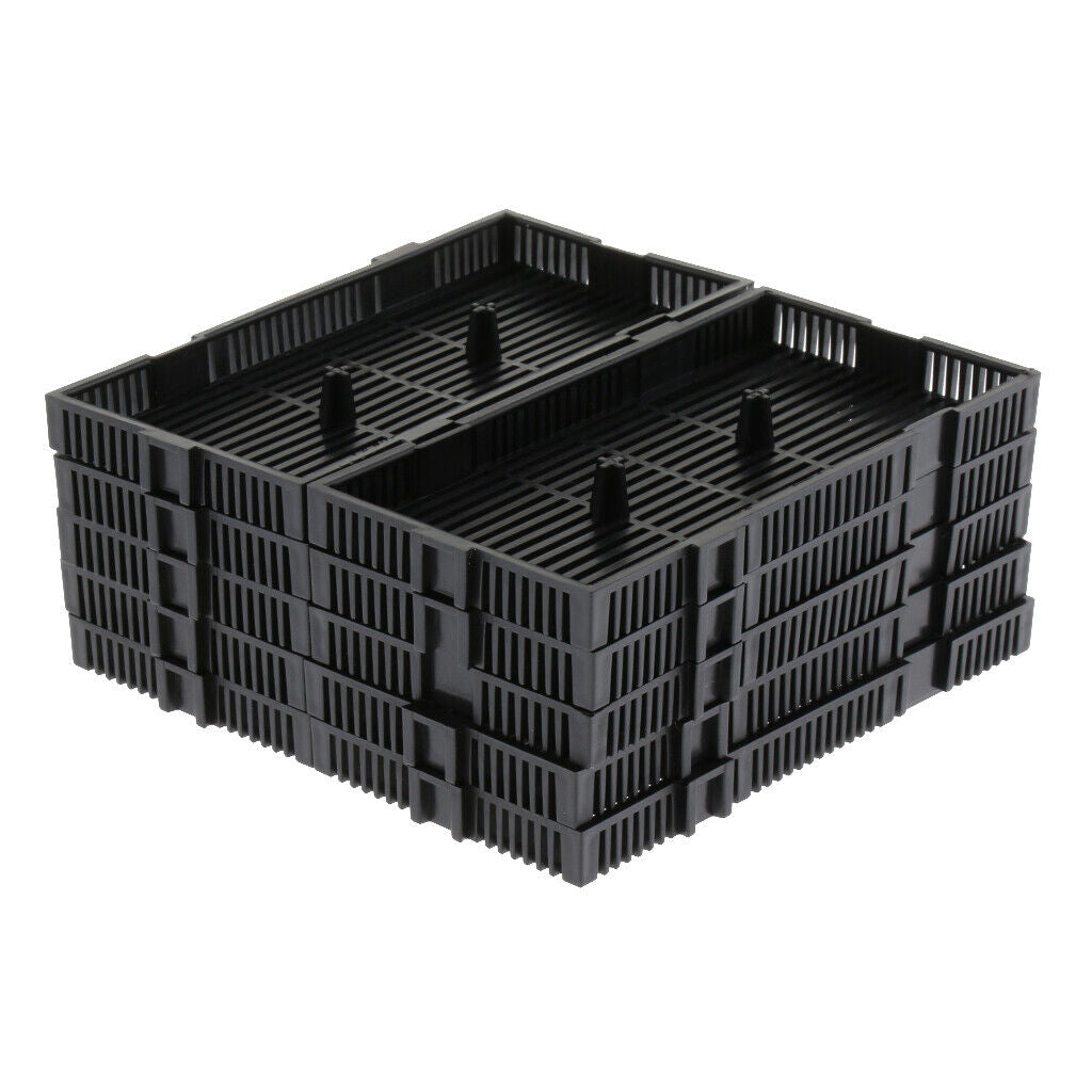 20x Plastic Under Gravel Filter Sand Filters Plate Water Filter for Aquarium