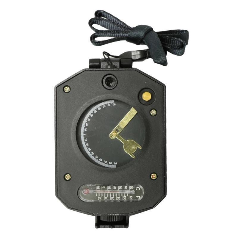 Sighting Compass High Precision Survival Camping Hiking Compass w/ Inclinometer