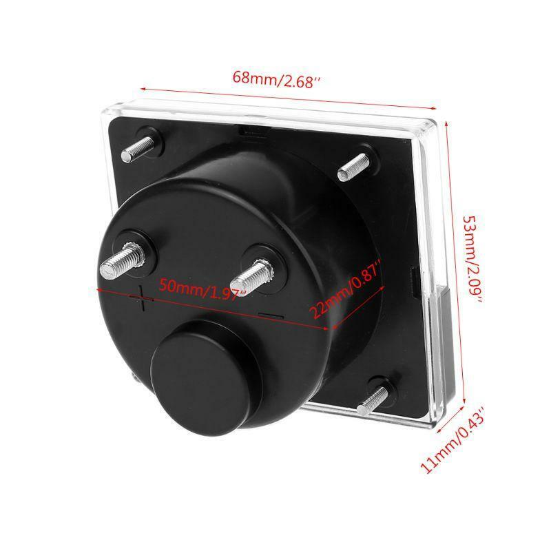 AC 0-300V Analog Panel Meter Voltmeter DH-670 Voltage Gauge Panel Volt Meter