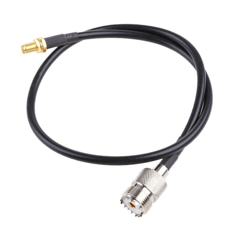 SMA Female to SO239 Extension Cable Pure Copper Low-Loss Coaxial Cables for RF