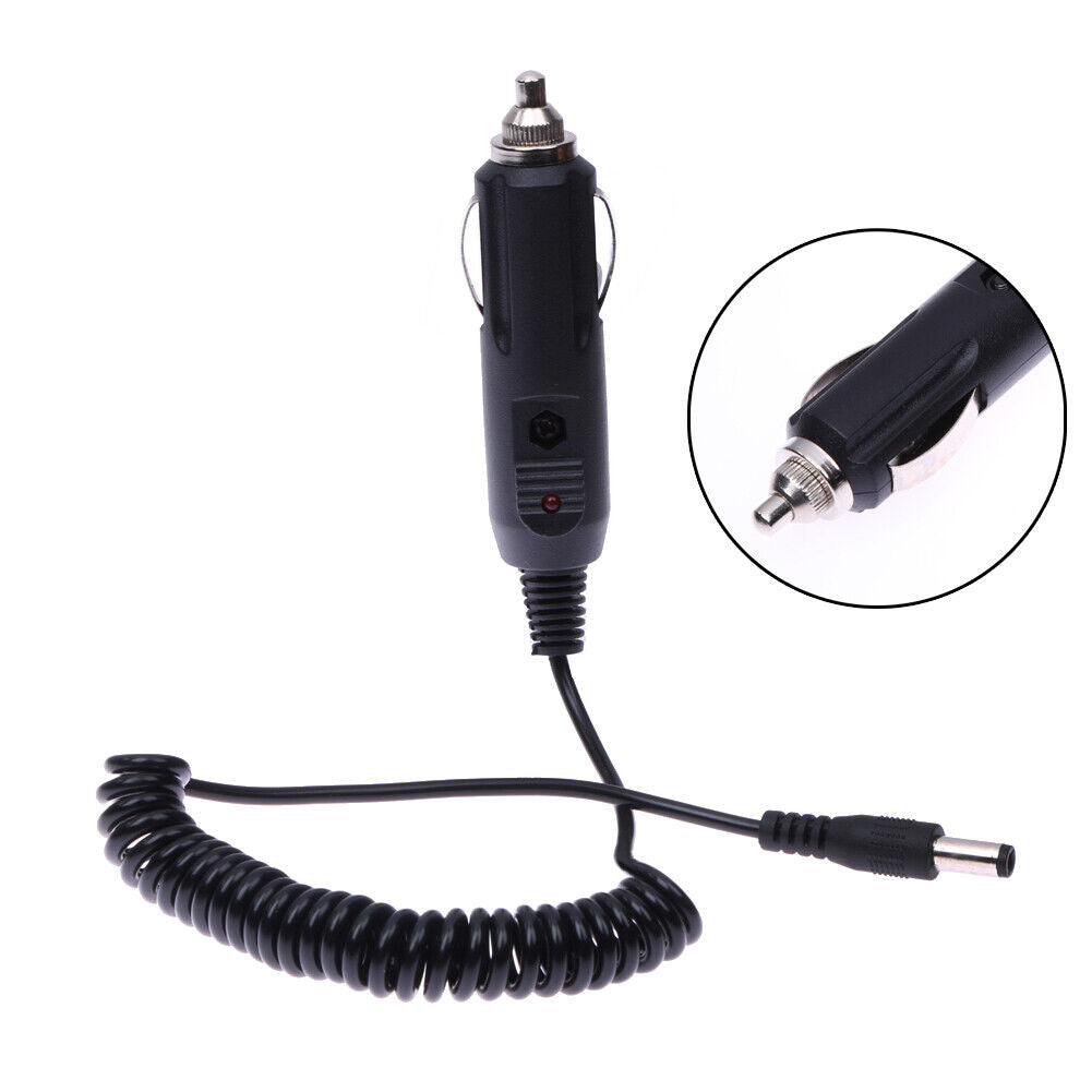 DC 12V Car Charger Charging Cable for Baofeng Radios UV-5R 5RE PLUS UV5A+