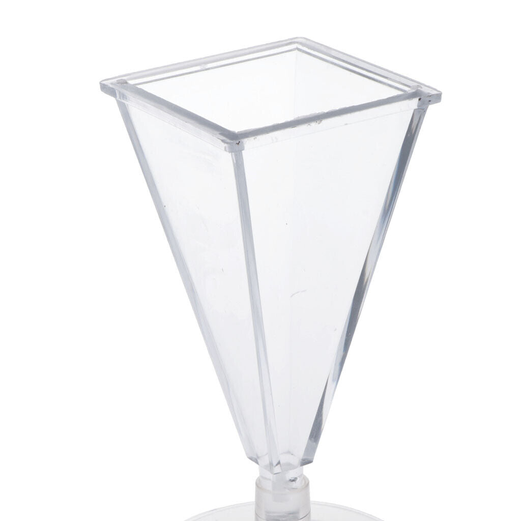 Pyramid Sphere Square Shaped Candle Mould Plastic Candle Moldel DIY Molds