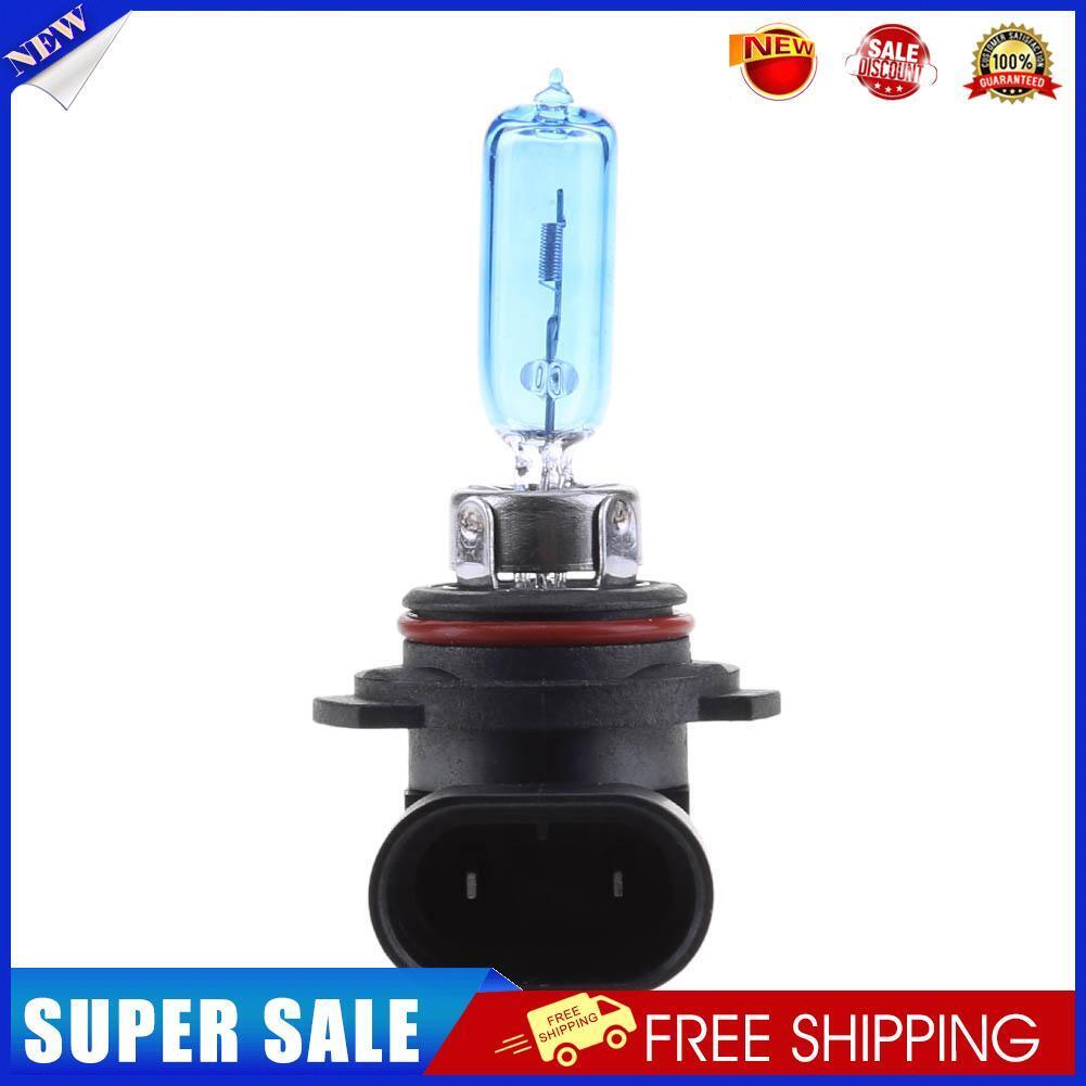 1pc 9012 55W 6500K 12V Xenon Ultra White Car Headlight Halogen Lamp Bulb