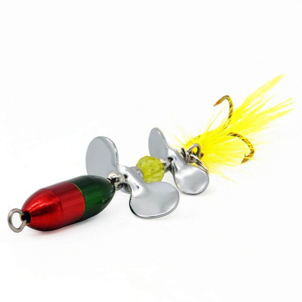 Noise Paillette Crank Bait Fishing Metal Lures Fishing Tackle Spoon Spinner