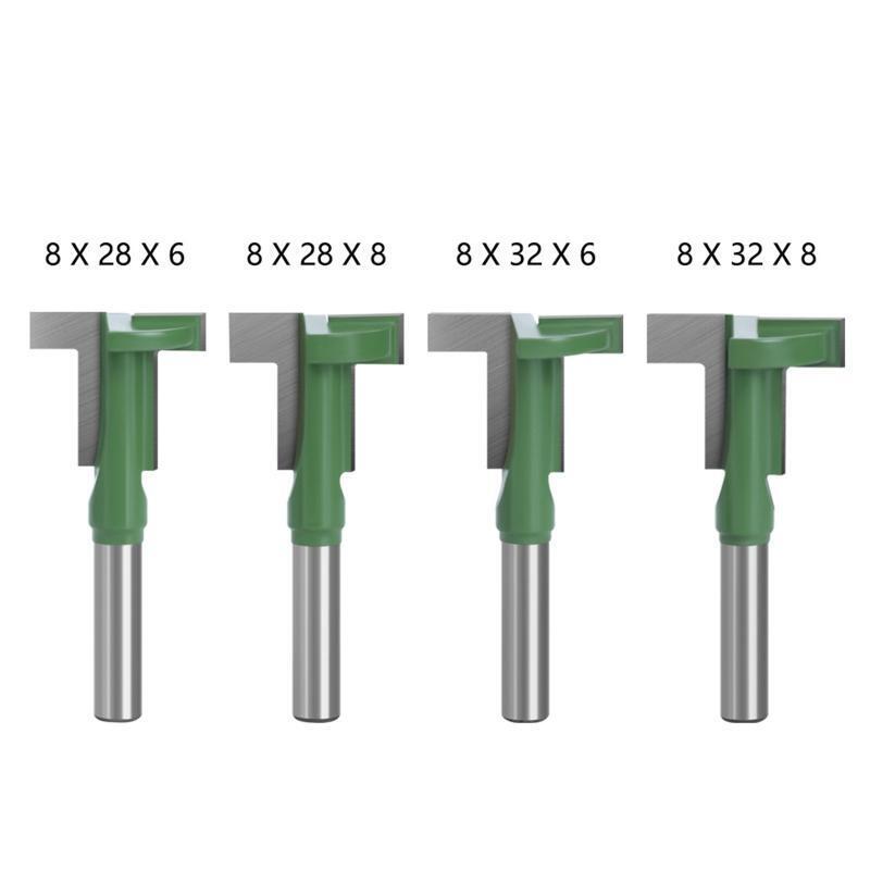 Heavy Duty 8 mm Drill Bit Milling Cutter Slotting Straight Cutter Engraving