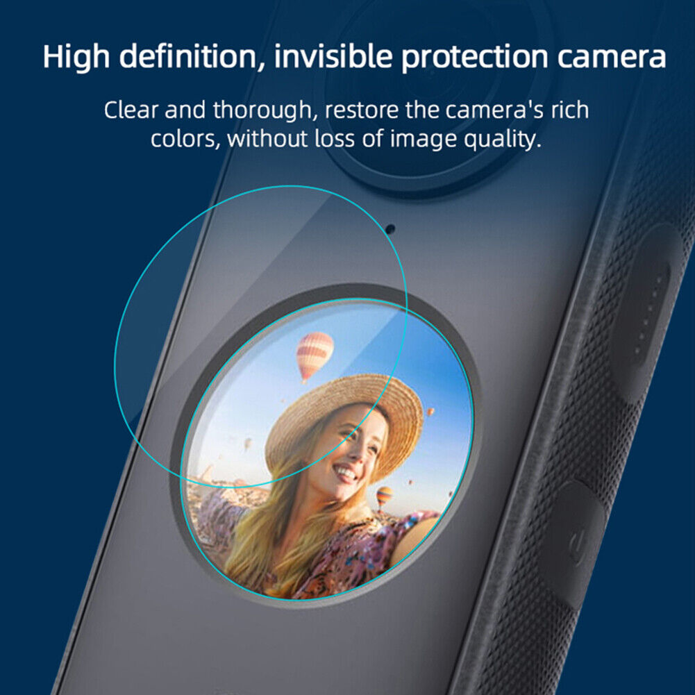 2pcs High Hardness Tempered Glass Screen Protector for Insta360 ONE X2
