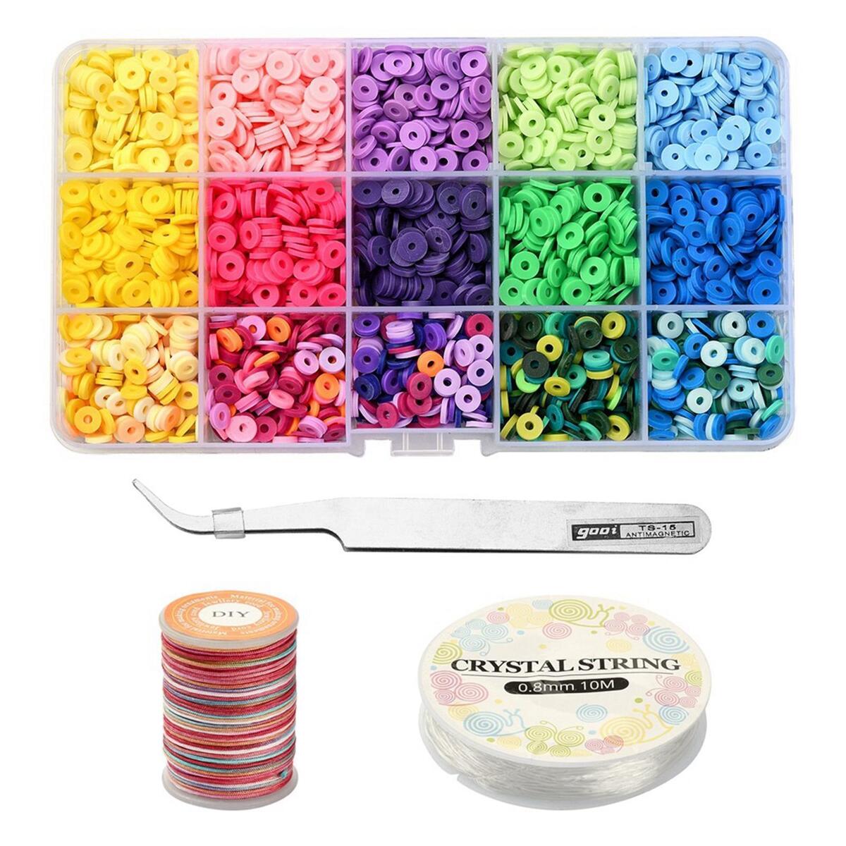 Polymer Clay Spacer  Jewellery Making Kit Clay  Kit