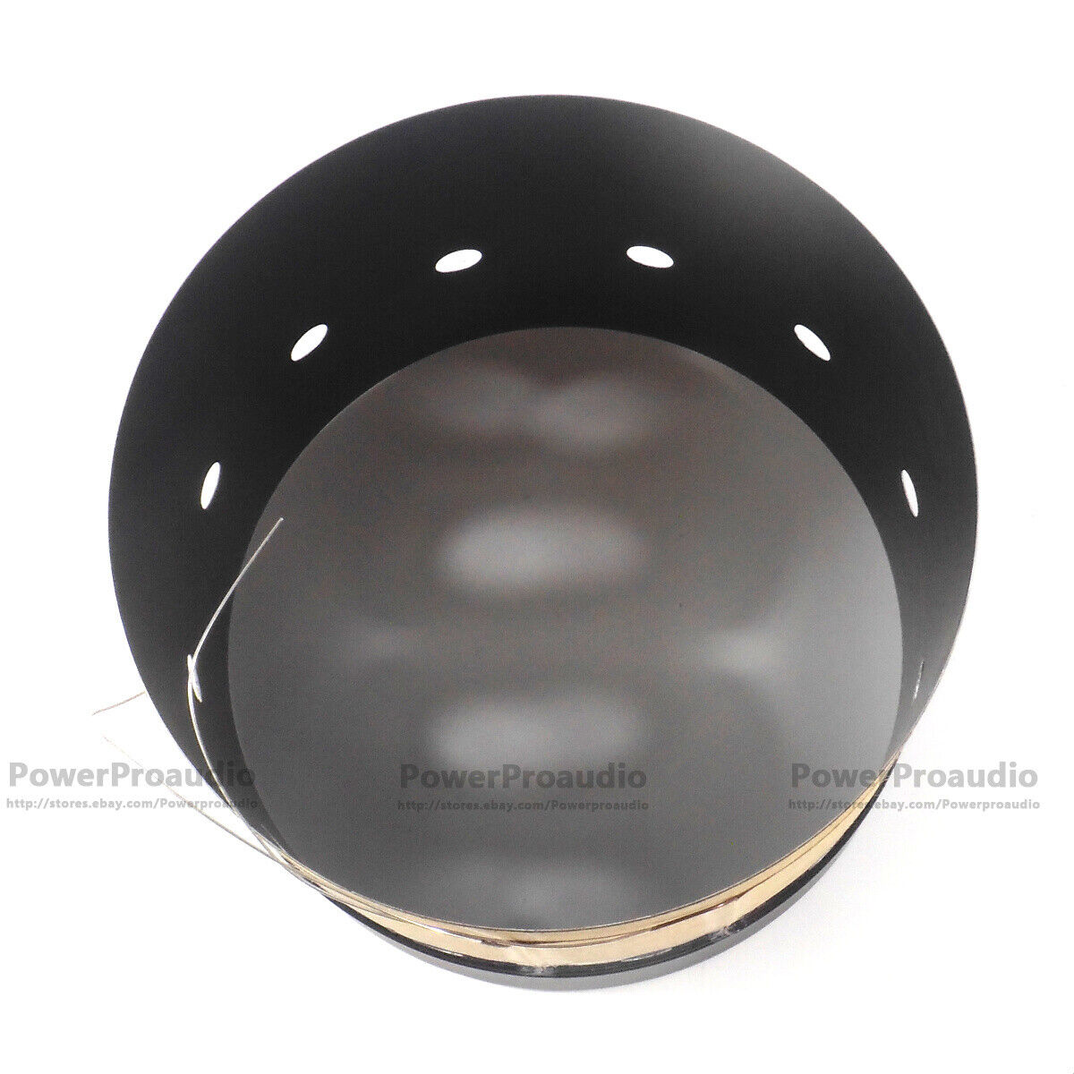 4 pcs of 76mm 3' inch black aluminous bass loudspeaker woofer speaker voice coil