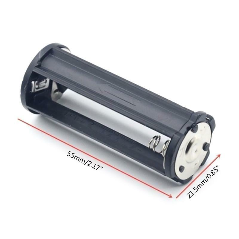 3x18650 Battery Holder Tube Black 3x AAA Batteries Adapter Case Converter Case