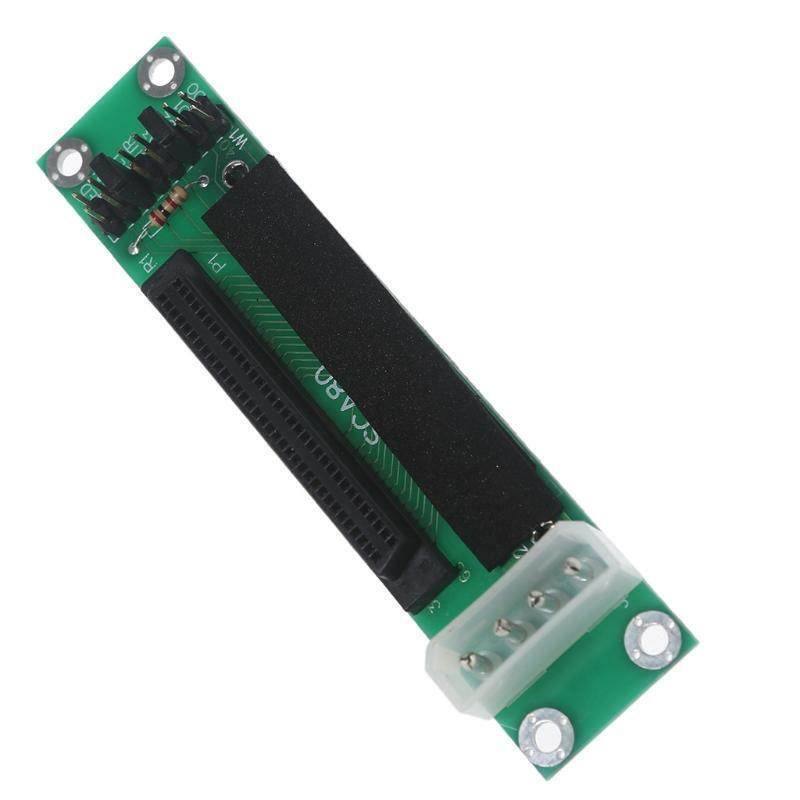Mini PC Spare Parts 80-pin, to 68-pin Hard Disk Converter Card Mutual Conversion