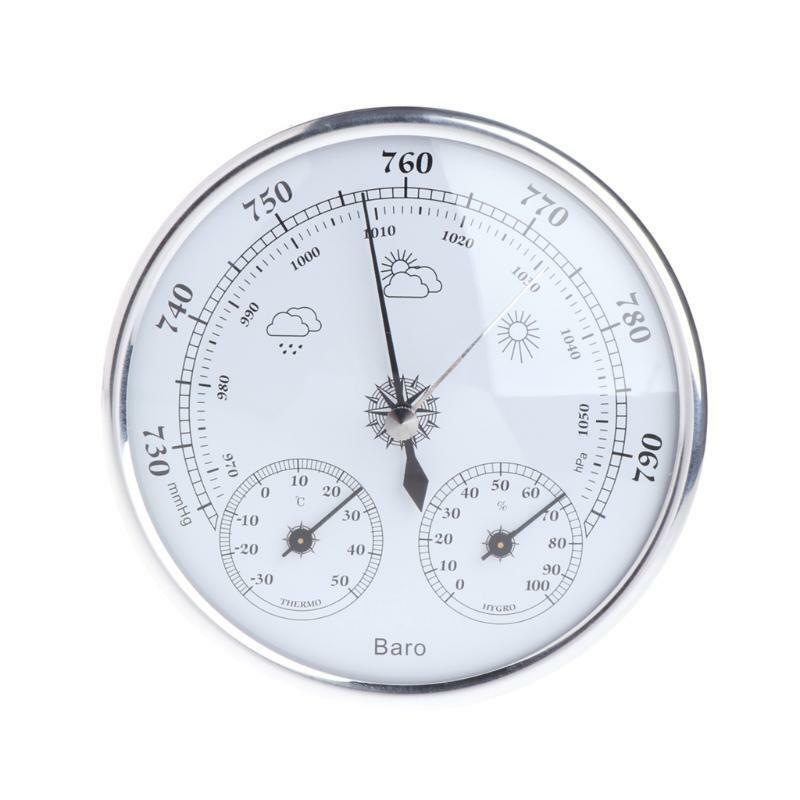 3 in 1 Dial Type Barometer Thermometer Hygrometer for Household Weather Station