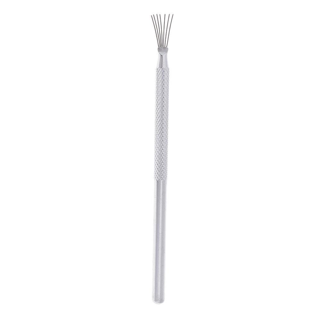 Aluminium Wire Clay DIY Sculpting Tool 7 Pins Ceramics Pottery Texture Brush