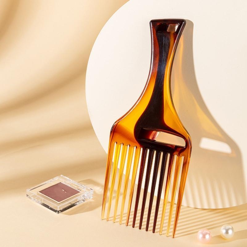 3pcs Men's Oil Head Comb Anti Static Wide Teeth Combs Professional Hair Styling