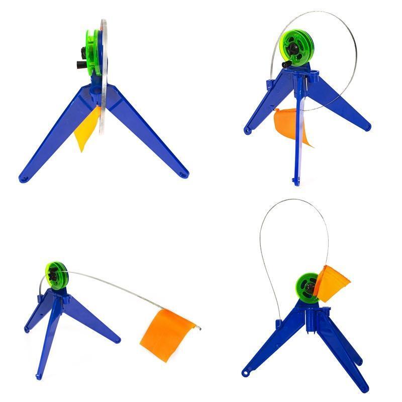 Portable Ice Fishing Rod Tip Up W/ Flag Marker Pole Indicator Winter Equipment