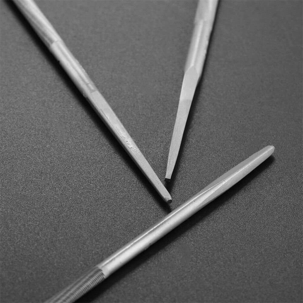 3pcs 4mm Round Sharpening Filing Sharpener Woodworking Chainsaw Saw Chain Files