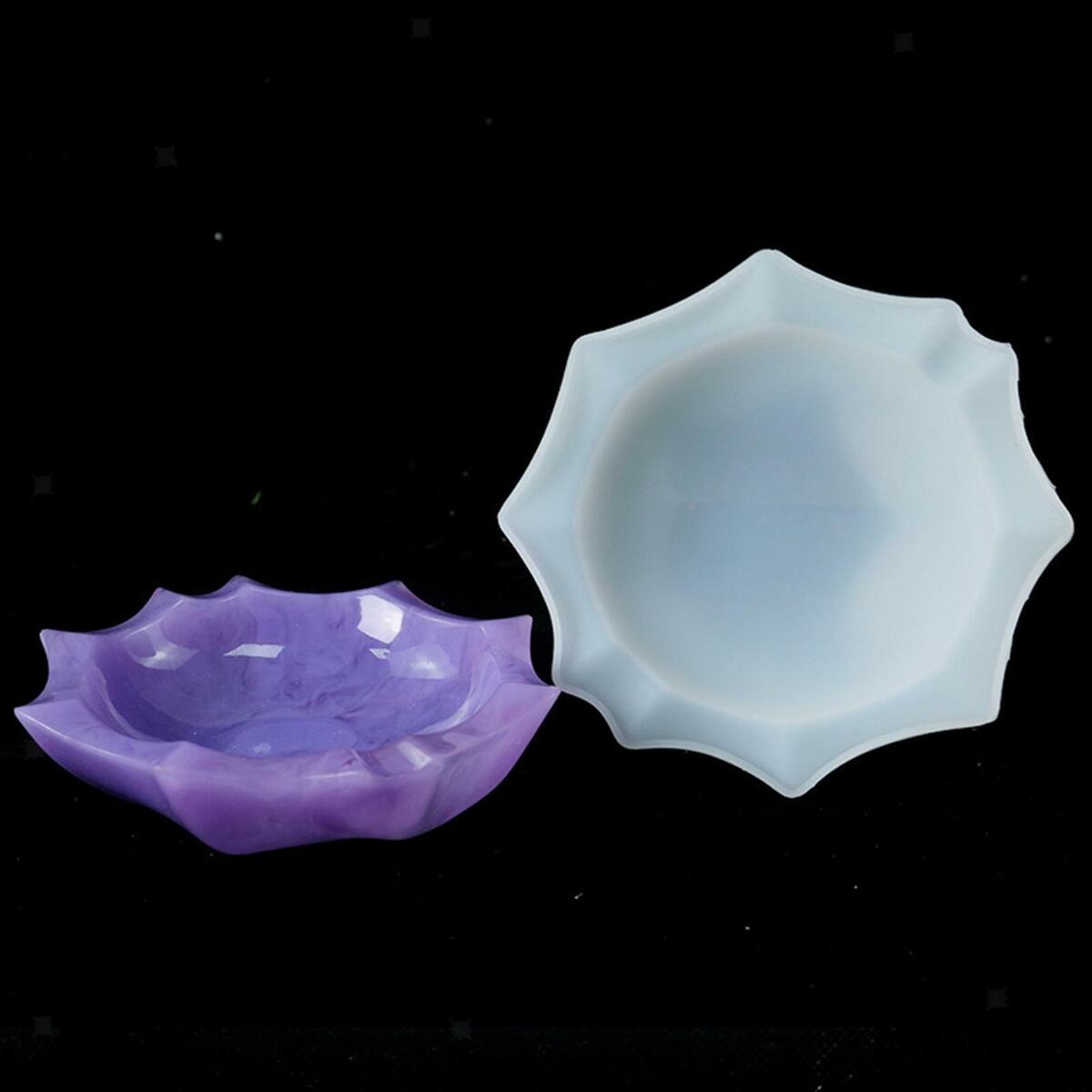 Silicone DIY Tray Mold Kits Home Decoration Dish Jewelry Making Molds Moulds
