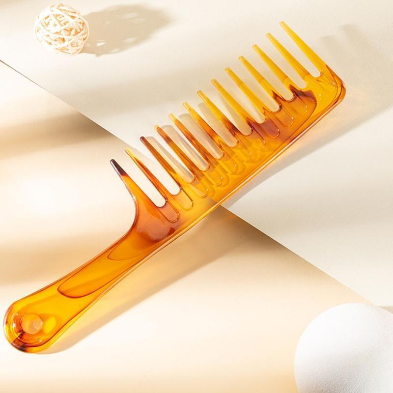 3pcs Men's Oil Head Comb Anti Static Wide Teeth Combs Professional Hair Styling