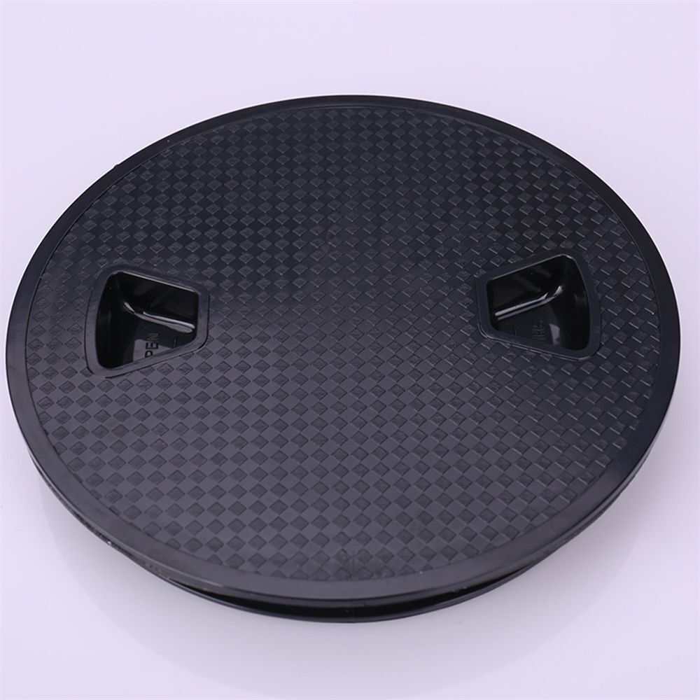 Access Hatch White Round Non-slip Deck Cover Lid Marine Boat Sailing Inspection