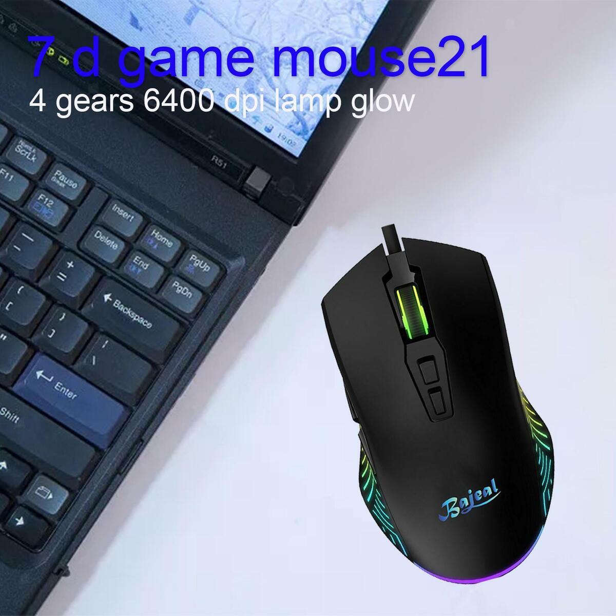 Gaming Mouse with Backlit Professional Mini Ergonomic for Computer Notebook