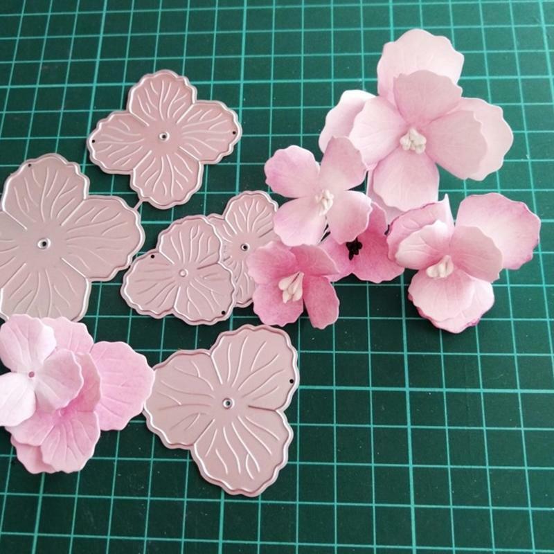 Flower Metal Cutting Dies DIY Stamps Crafts Template Mold Stencils