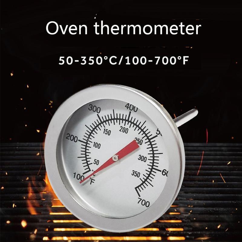 Stainless Steel Barbeque Thermometer Grill Oven Food Cooking Baking Thermometers