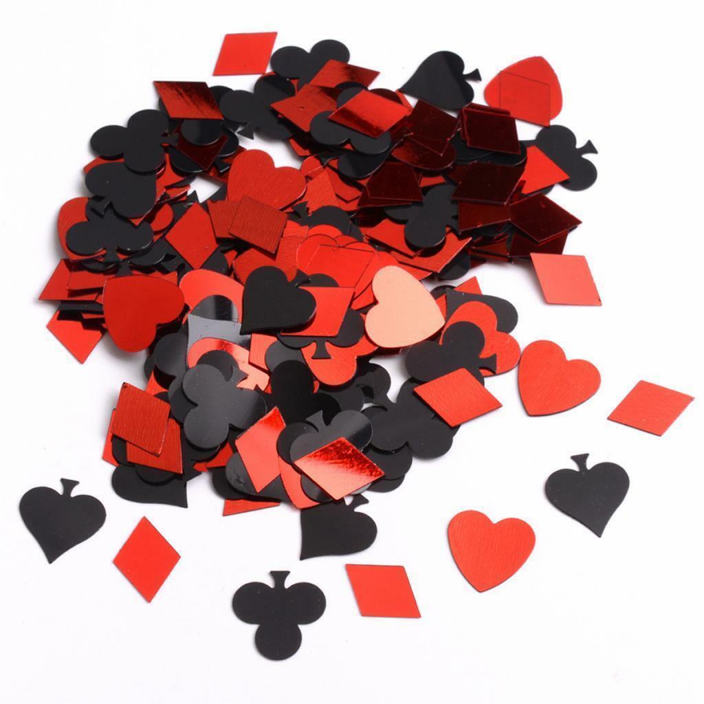 Glitter 30g Assorted Casino Poker Table Confetti Wedding Poker Game Decor