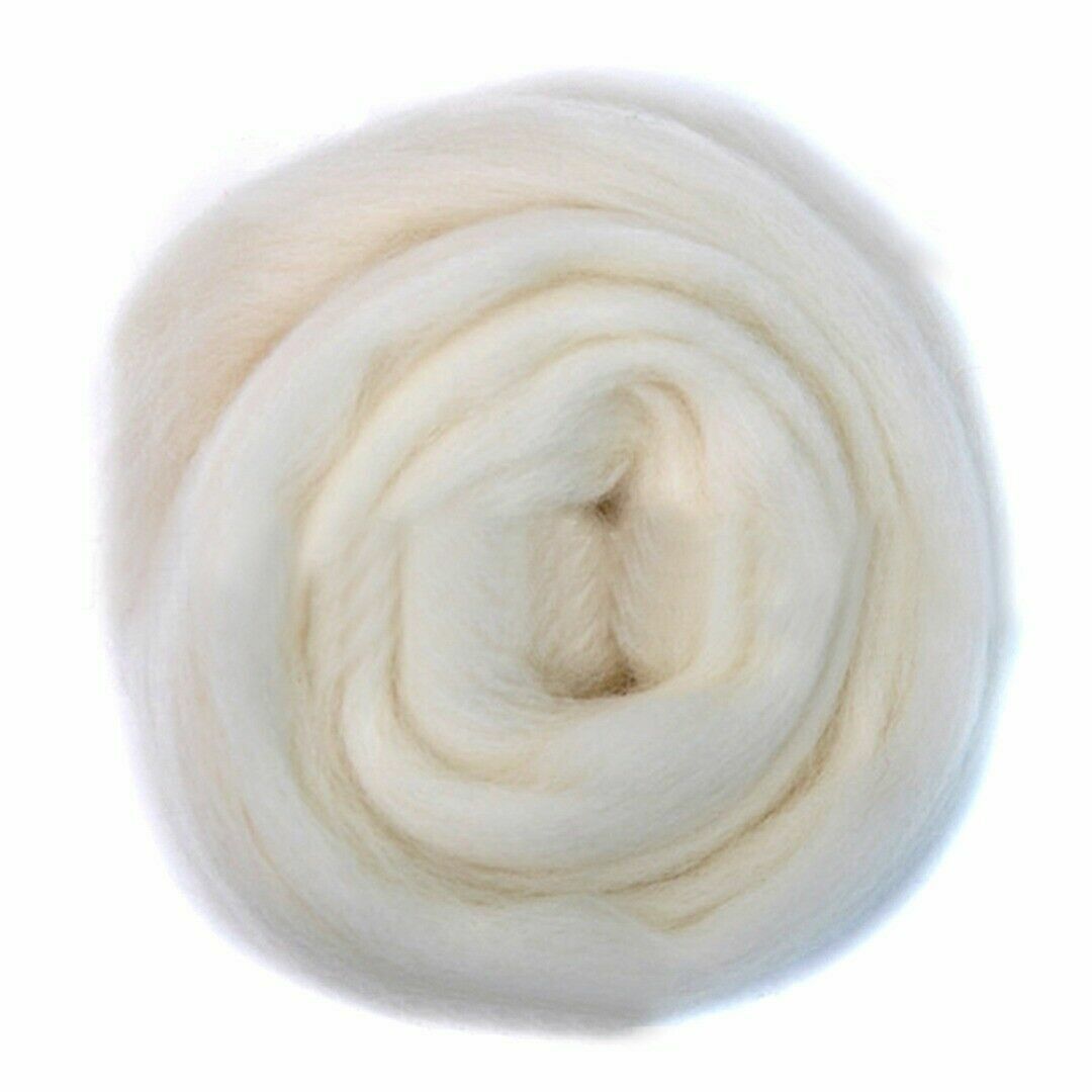 Needlefelting Wool Corriedale Top Roving Dyed Spinningss Wet Felting Fiber New