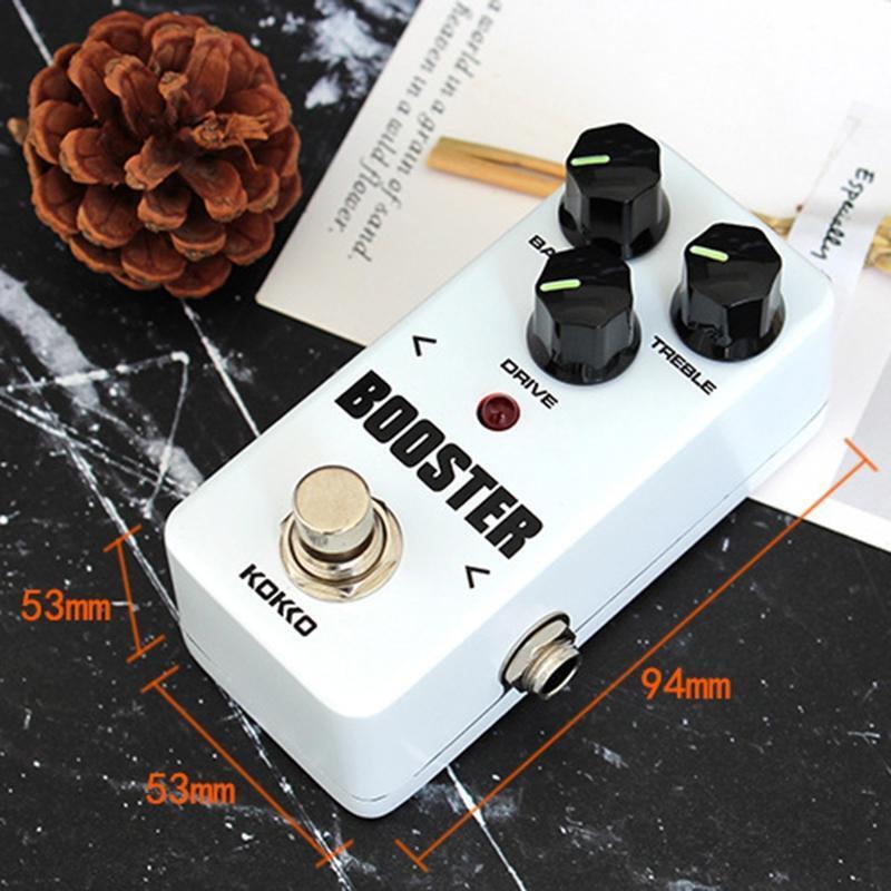 True Bypass KOKKO Electric Guitar Effect Pedal Full Metal Shell (BOOSTER)