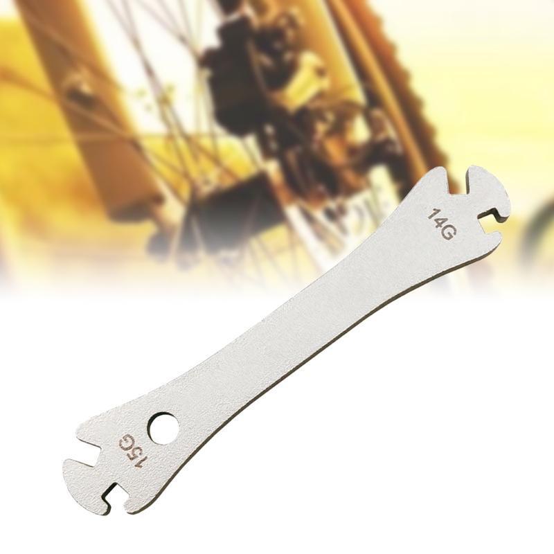 Protable Bicycle Spoke Wrench Stainless Steel Spanner Bike Cycling Repair Tool