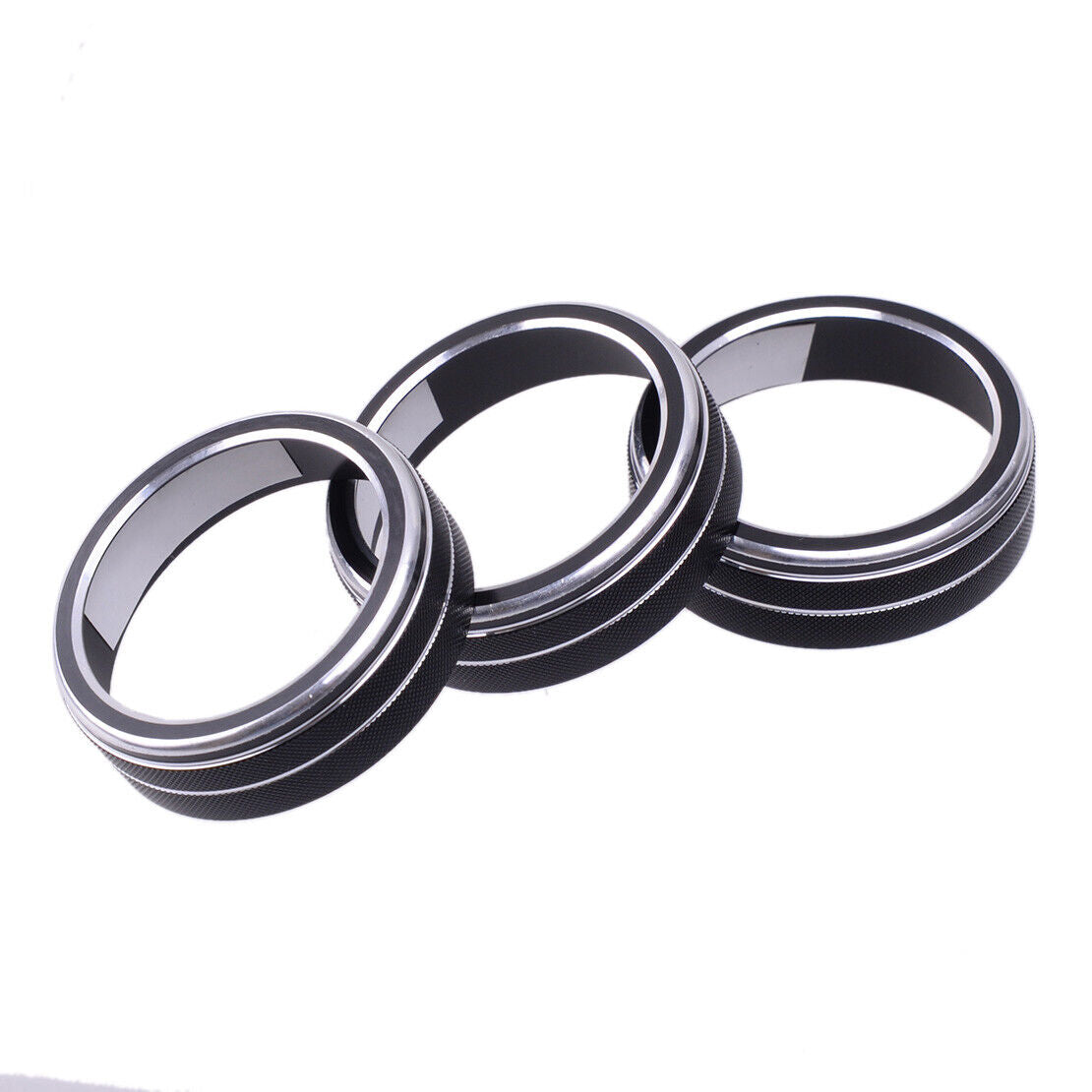 3pcs Console AC switch Adjust knob Cover Fit for VW Atlas Cross Sport 2020-2021