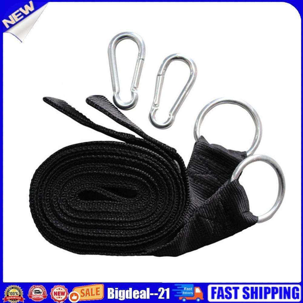 Hammock Tie Rope Outdoor Camping Travel Nylon Hanging Swing Strap Belt