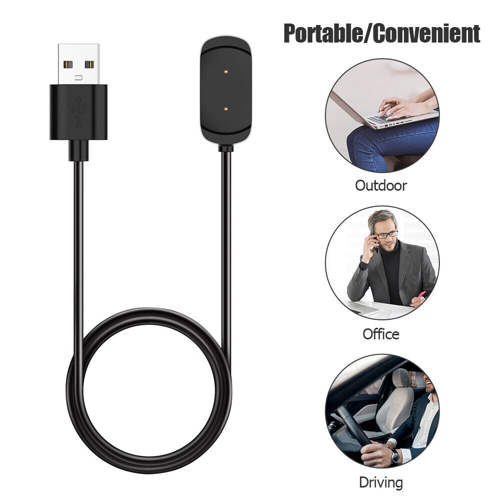 3.28ft USB Charger Cable for Amazfit T-Rex GTR 42mm 47mm GTS Smartwatch