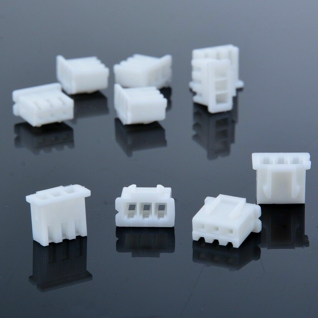 40Pcs JST XH 2.54mm 2p 3p 4p 5 pin Terminal Housing Header Connector AWG#24~#32