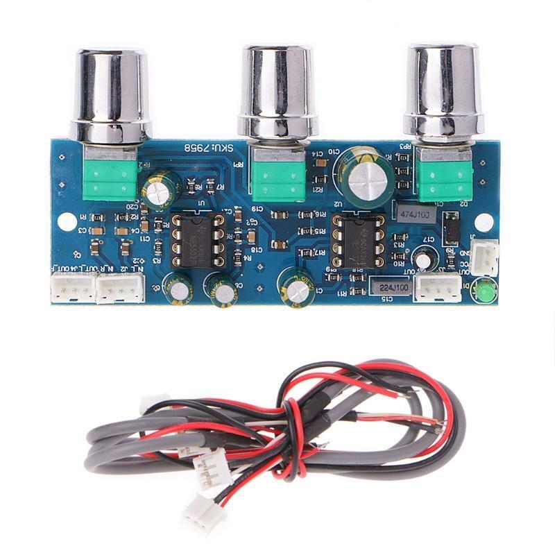 NE5532 Low-pass Filter Board DC12-24V Subwoofer 2.1CH/Pre-Amplifier Preamp Board
