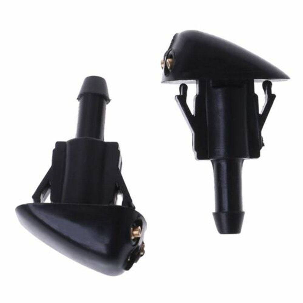 2 pcs Cleaner Mini Plastic Hood Spray Washing Nozzle Windshield Washer Wiper