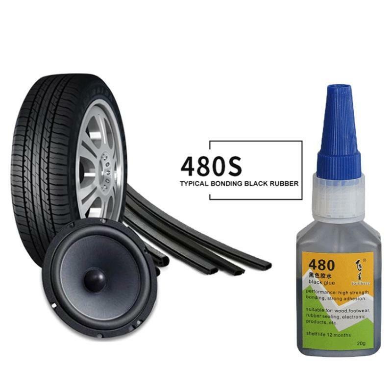 20g Instant Glue Bonding Super Glue Wooden DIY Super Professional Black Glue