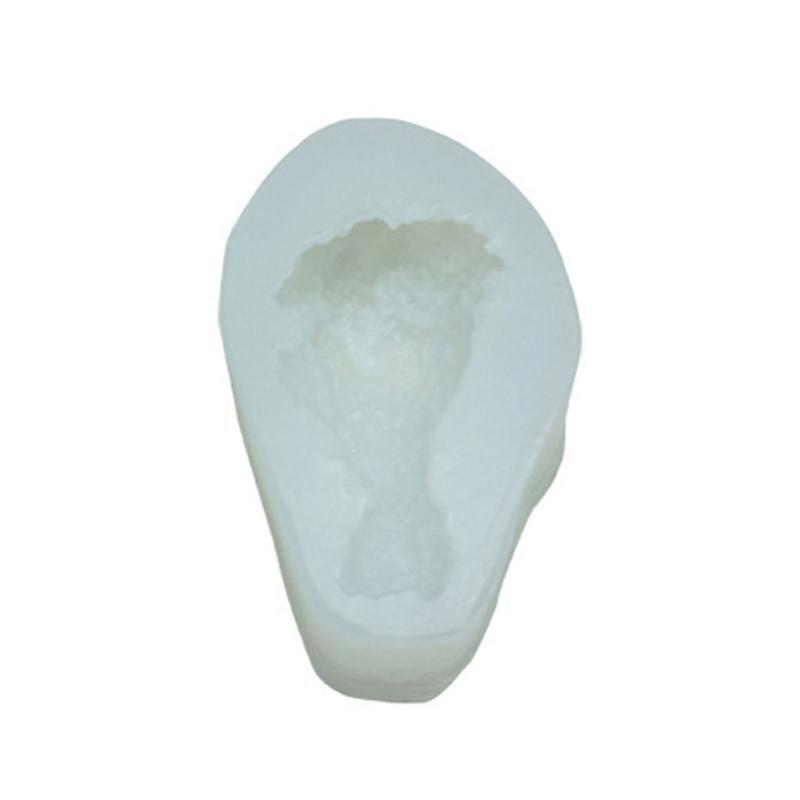 Silicone Fondant Mold Cartoon Cake Chocolate DIY Baking Moulds Chicken Leg Shape