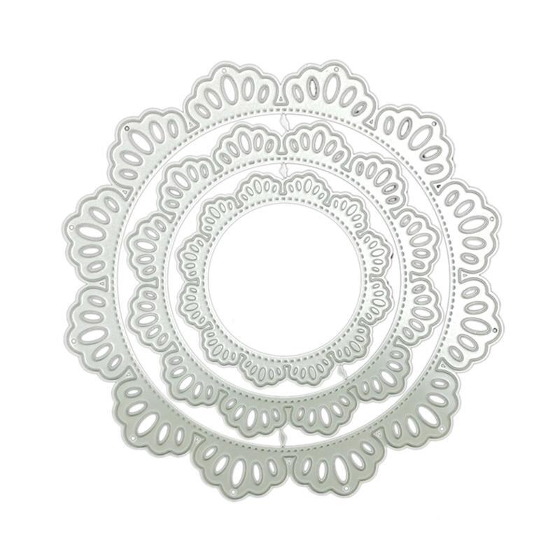 Circle Cutting Metal Round Dies Die Cuts Scrapbooking Stencil for Card Making