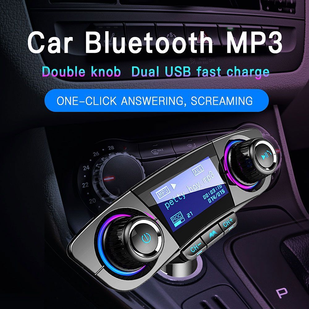 Stereo Car MP3 Player USB Fast Charger Car Radio Car cigarette charger
