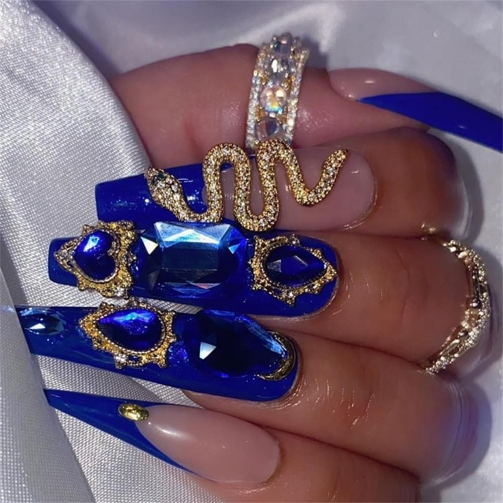 Manicure Decorations Nail Gems Nail diamonds Crystal Charms Alloy Rhinestones