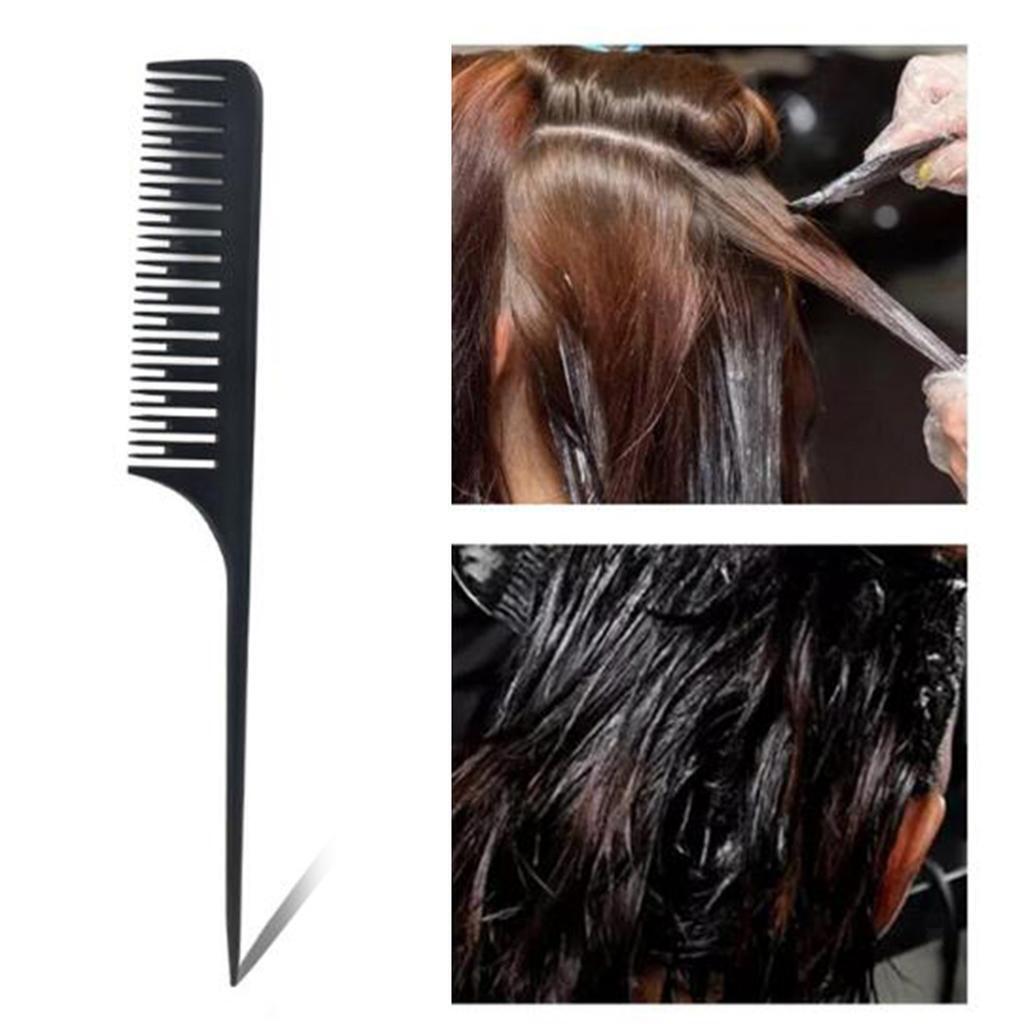 6pcs ABS  Resistant dressing Weaving Highlighting Foiling  Comb for
