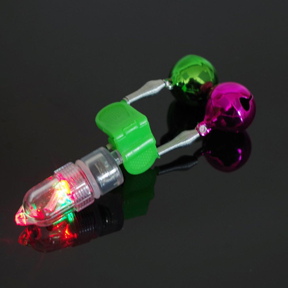 LED Night Fishing Rod Tip Light Smart Sensor Bite Alarm Lamp Fishing Gear