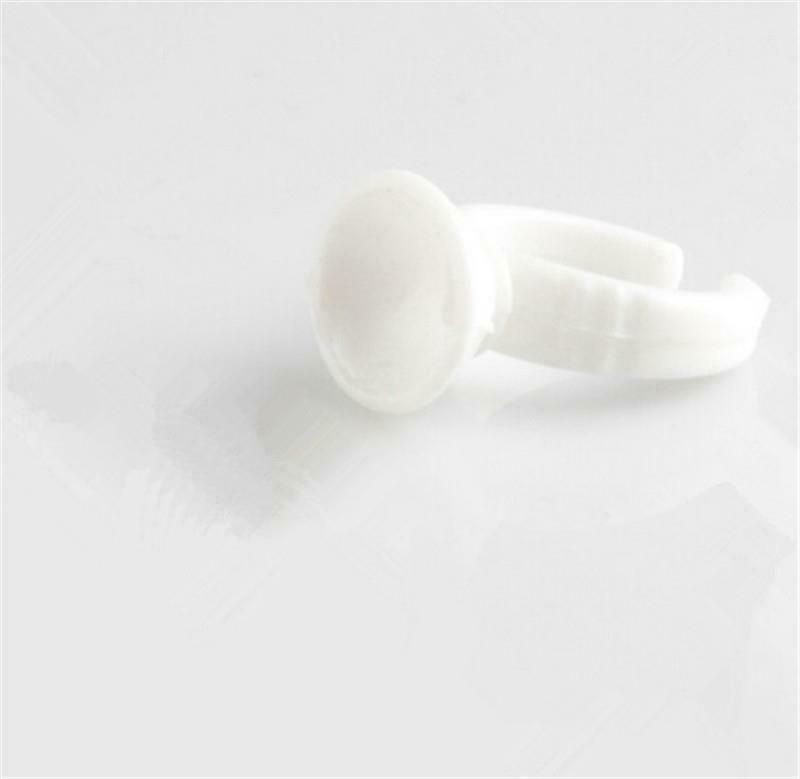 100Pcs Disposable Glue Ring Pallet Holder for Eyelash Extension Tattoo Pigmen KQ