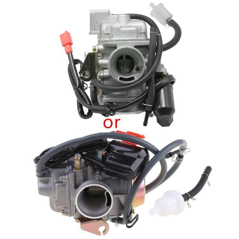 PD24J Carburetor for 4-Stroke GY6 125cc 150cc ATV Go Karts Scooter Mopeds QMJ/QM