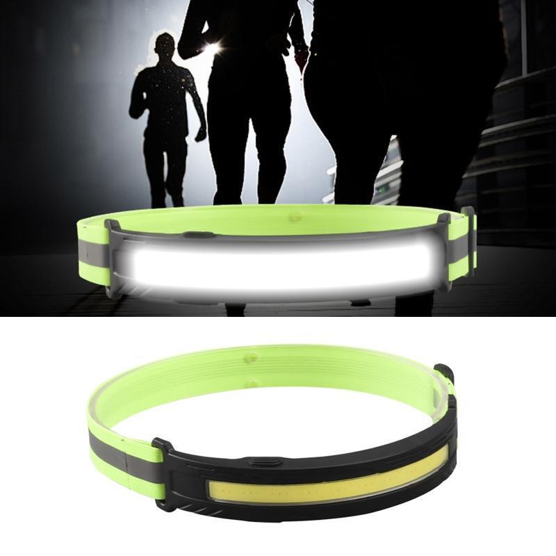 LED Headlamp Flashlight COB Headlamp Work Light for Outdoor Camping Hunting